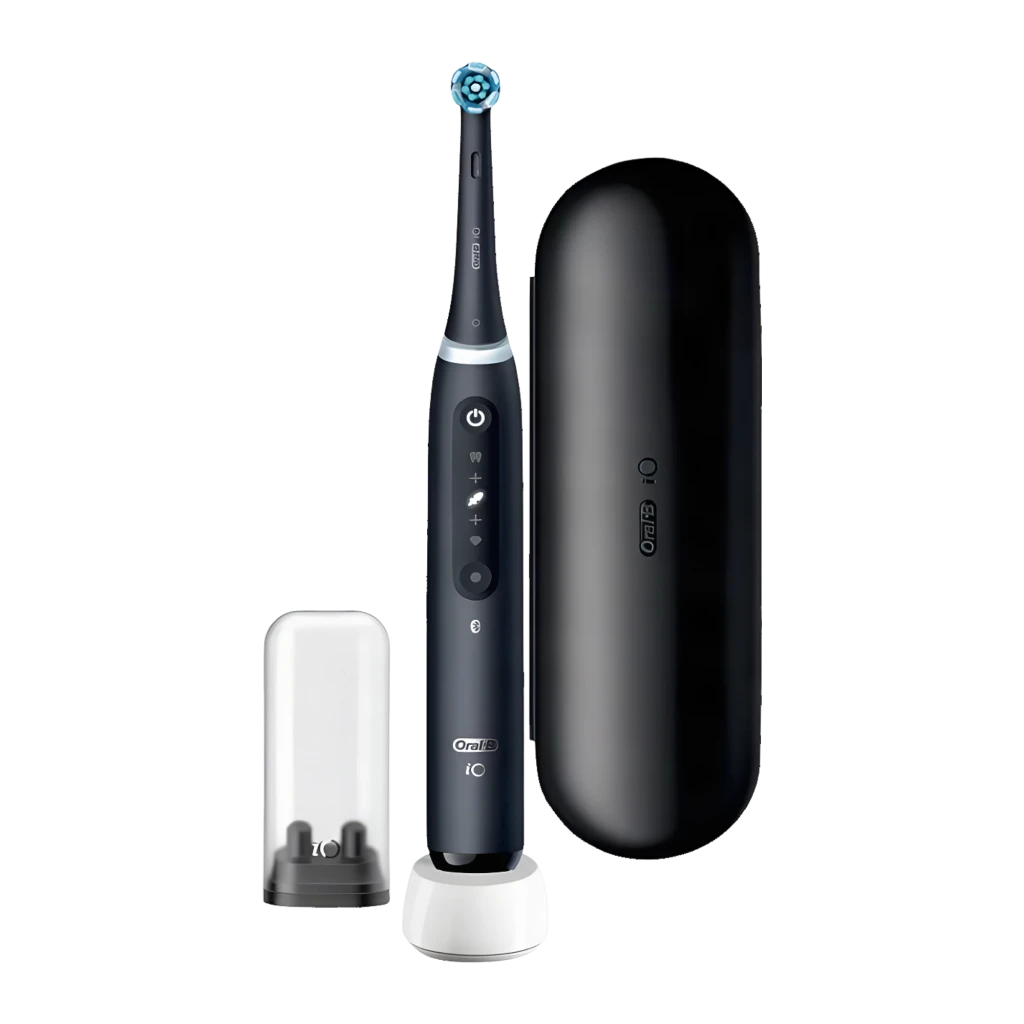 Oral-B Braun 415107 Negro mate, contenido del pack: cepillo, estuche, base cargadora y caja iO Series 5N - Ítem1