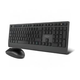 NOX NXLITEDUOSP teclado Ratón incluido Hogar RF Wireless + Bluetooth QWERTY Español Negro - détail 2