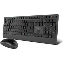 NOX NXLITEDUOSP teclado Ratón incluido Hogar RF Wireless + Bluetooth QWERTY Español Negro - détail 3