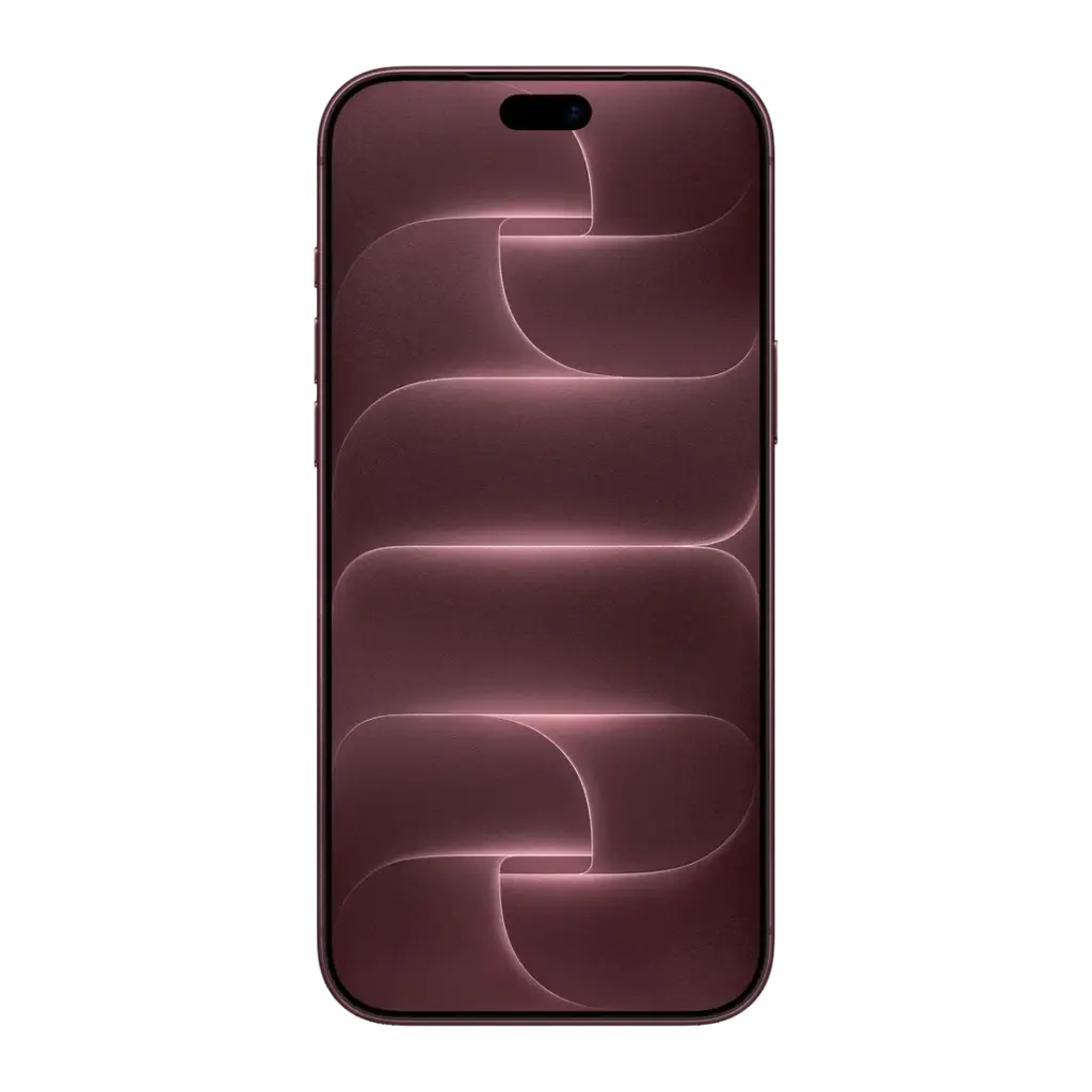 iPhone 18 Pro Max 256 Go bordeaux, écran 6,9 pouces OLED Super Retina XDR, bords fins, double poinçon haut centré, design premium élégant