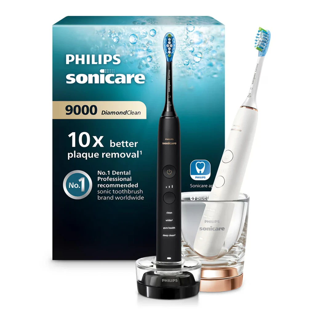 Philips Cepillo de dientes sónico Sonicare DiamondClean 9000 HX9914/57 preto - vista principal - Item1
