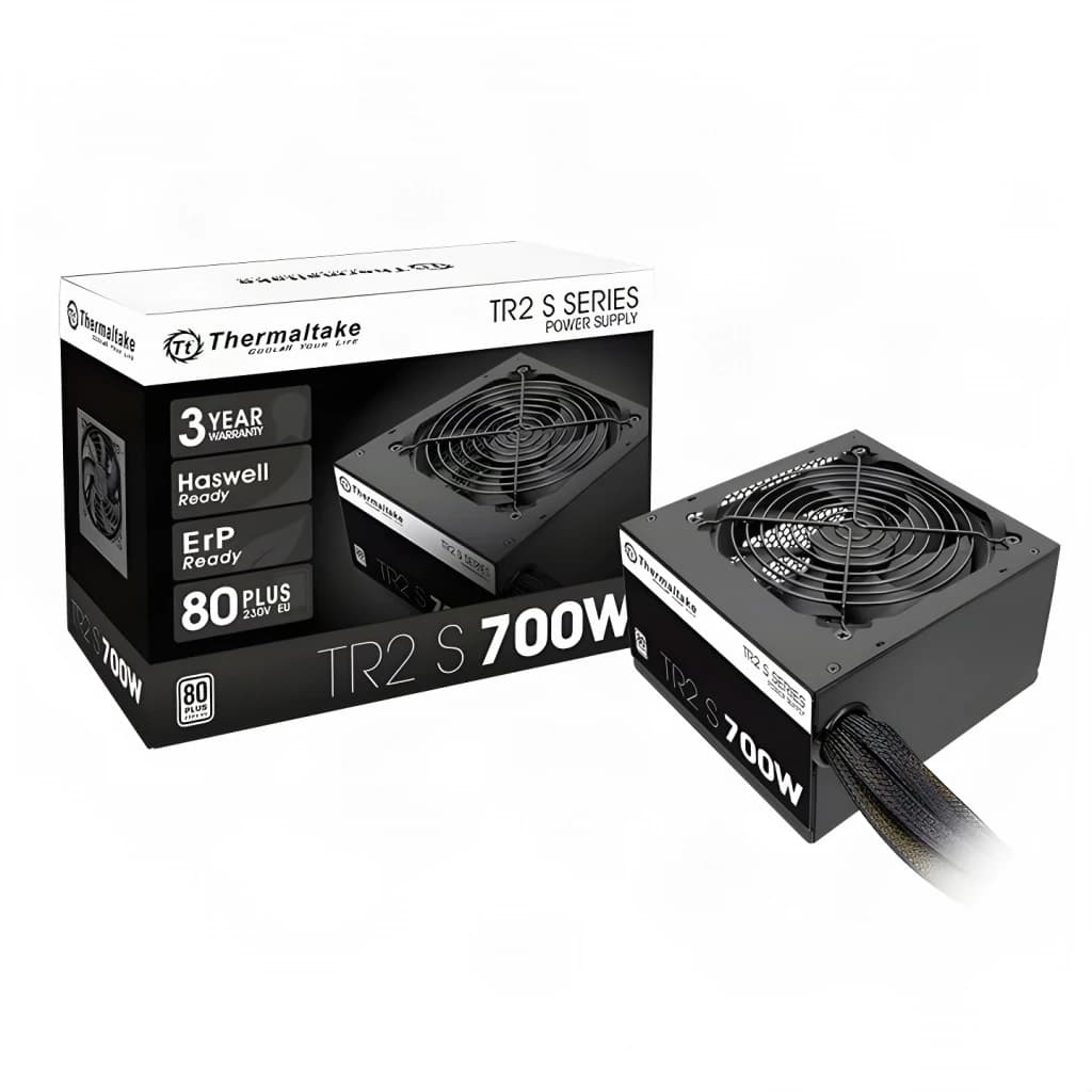 Thermaltake Fuente de alimentación TR2 S 700 W 80 Plus preto - detalhe 2
