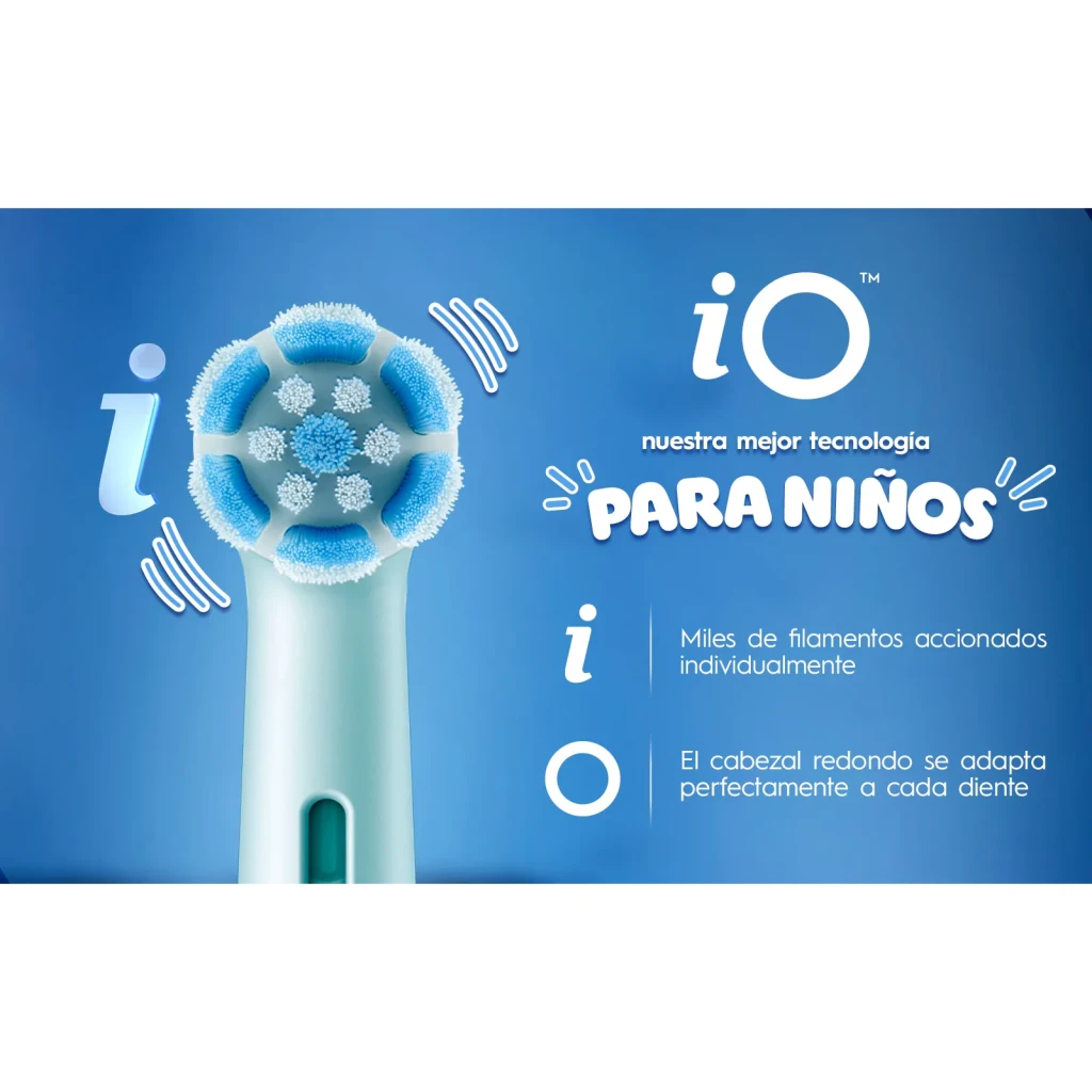 Oral-B Cabezales de Recambio iO Kids Stitch azul - vista principal - Ítem2