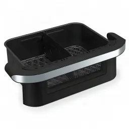 TriStar Freidora de aire FR-9078 10 L 2800 W Negro/Inox - capacidad = 10 L | apta para familias grandes o reuniones; por
