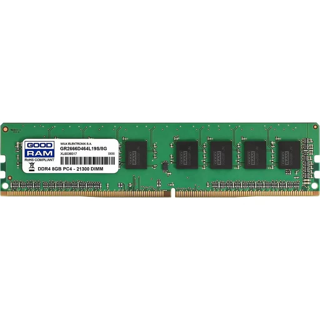 GoodRam Memoria RAM DDR4 2666 MHz 8 GB CL19 DIMM vert - détail 3