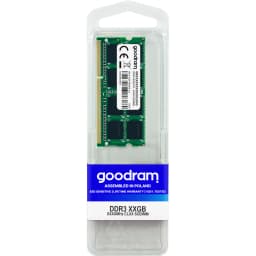 GoodRam Memoria RAM SODIMM DDR3 1600 MHz 4 GB CL11 Low Voltage vert - vue principale
