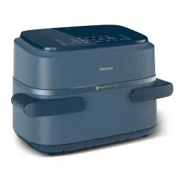 Philips Freidora de aire Airfryer Flexi 1000 Series NA156/60 7,1 L - tipo de construcción = Doble (separador desmontable) |