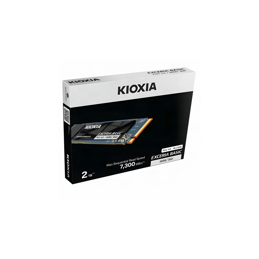 Kioxia SSD Exceria Basic 1 TB M.2 2280 PCIe 4.0 x4 NVMe - vue principale - Ítem1