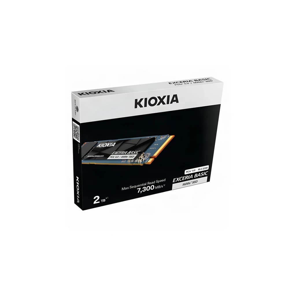 Kioxia SSD Exceria Basic 1 TB M.2 2280 PCIe 4.0 x4 NVMe - détail