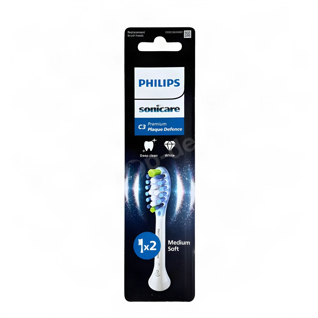 Philips Cabezales de recambio Sonicare Premium Plaque Defence HX9042/87 branco - vista principal - Item3
