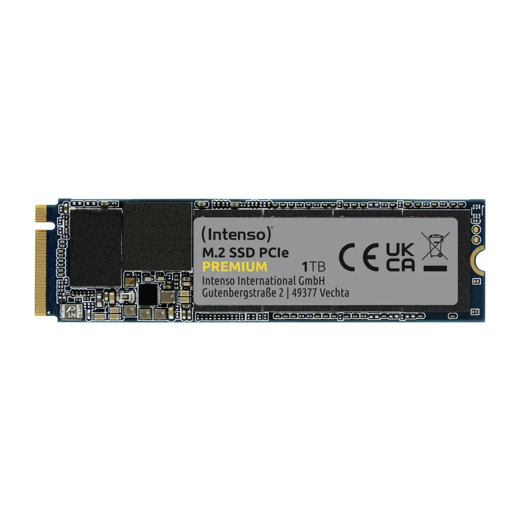 Intenso SSD Premium 1 TB M.2 2280 PCIe 3.0 x4 NVMe - vue principale
