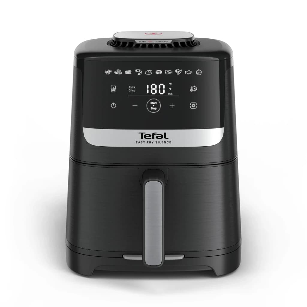 Tefal Freidora de aire Easy Fry Silence XL EY5528 5 L Negro/Acero inoxidable - vista principal
