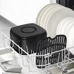 Tefal Freidora de aire Easy Fry Silence XL EY5528 5 L Negro/Acero inoxidable - número de programas = 10 predefinidos |