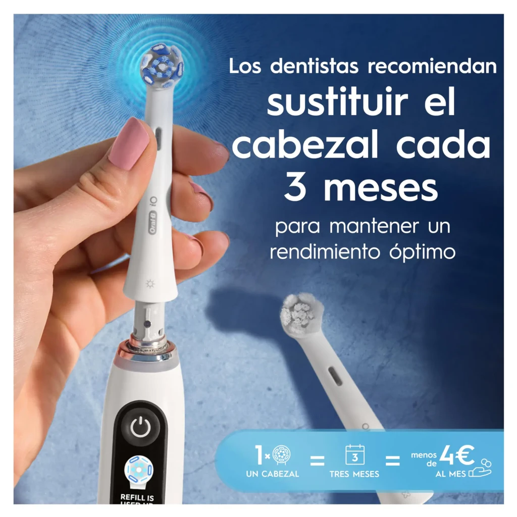 Oral-B Cabezales de recambio iO Limpieza Óptima blanco - vista principal - Ítem4