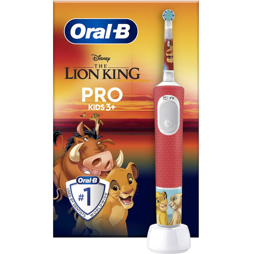 Oral-B Cepillo de dientes eléctrico Vitality Pro Kids Rey León rojo - vista principal - Ítem1