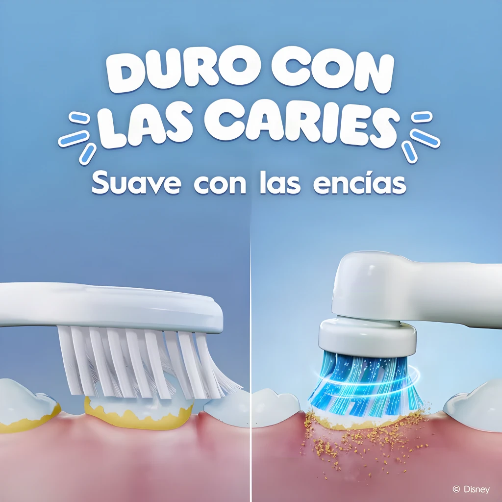 Oral-B Cepillo de dientes eléctrico Vitality Pro Kids Rey León rojo - vista principal - Ítem4