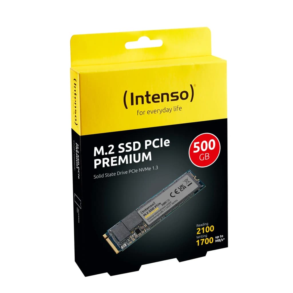 Intenso SSD Premium 500 GB M.2 2280 PCIe 3.0 NVMe - détail 2