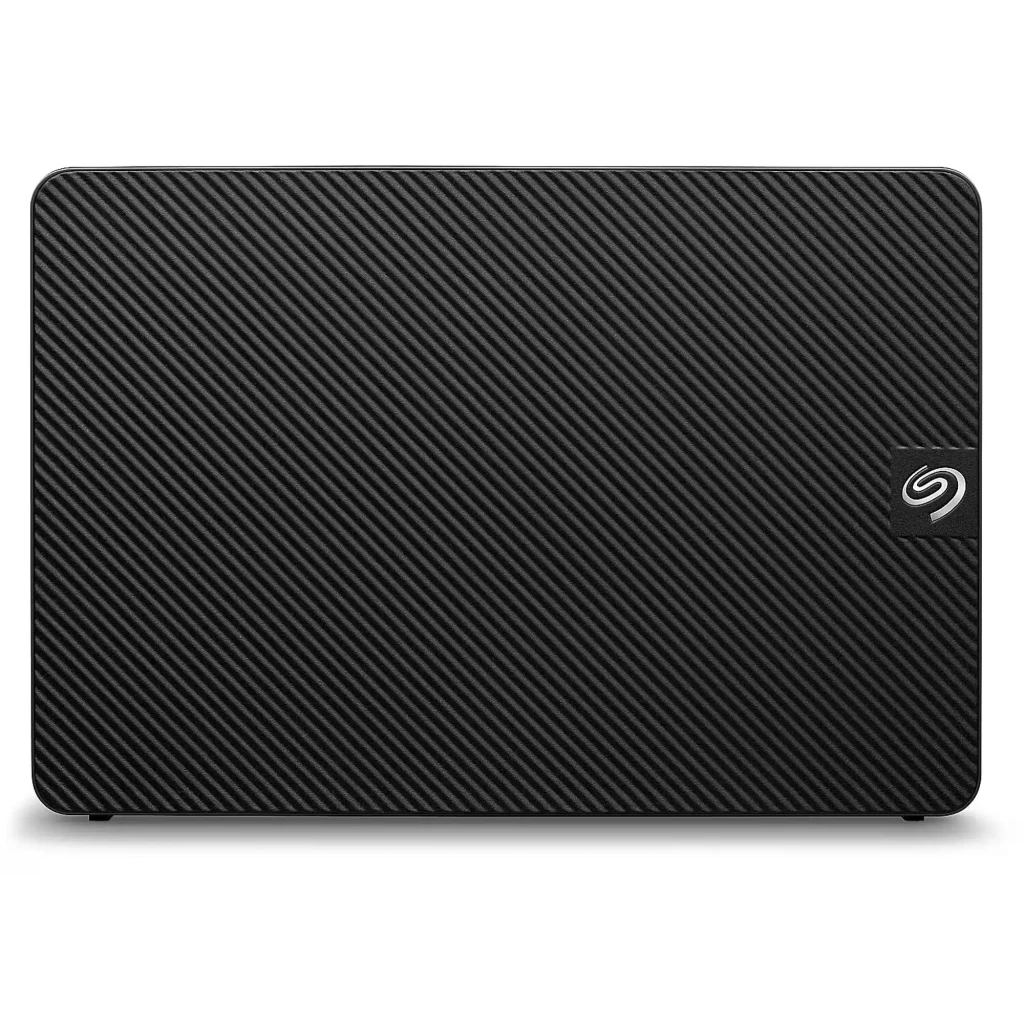 Seagate Disco Duro Externo Expansion Desktop 10 TB 3,5 pulgadas USB 3.0 preto - detalhe