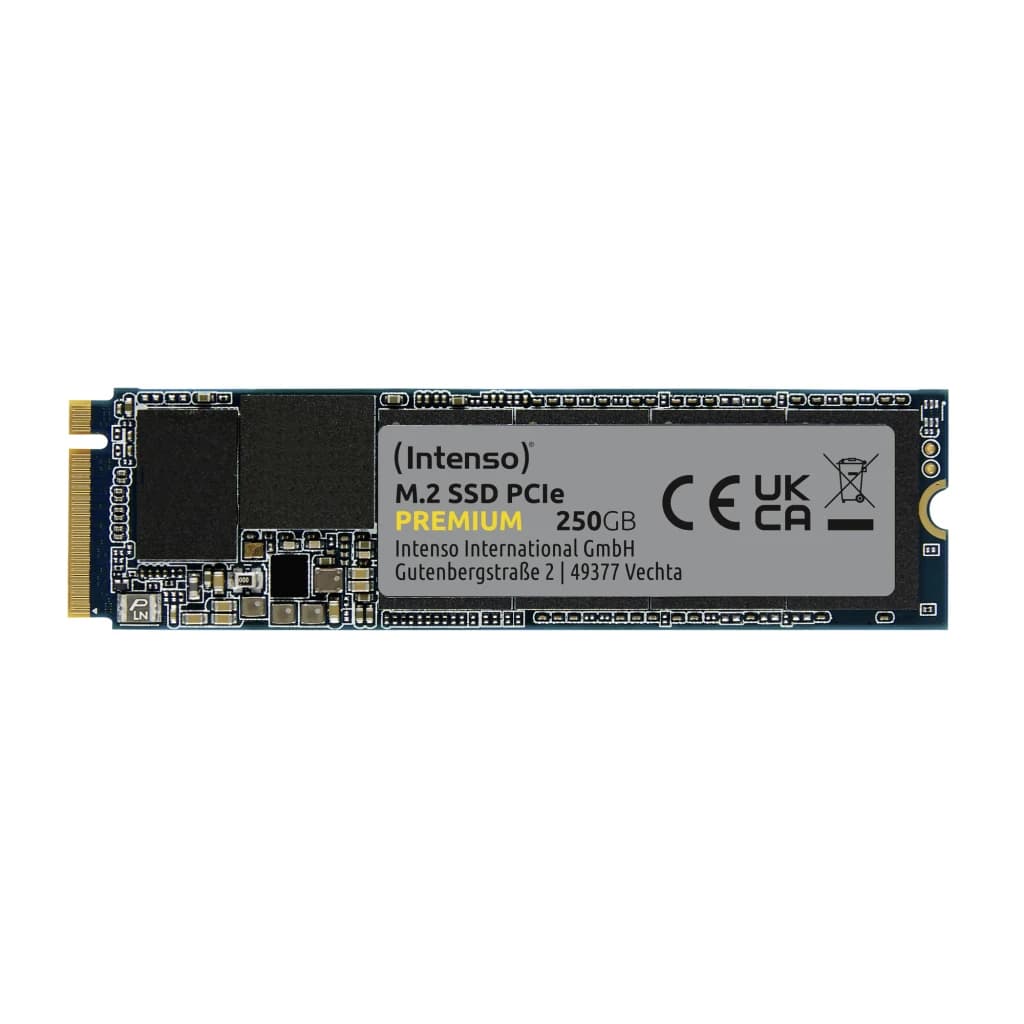 Intenso SSD Premium 250 GB M.2 2280 PCIe 3.0 x4 NVMe - détail