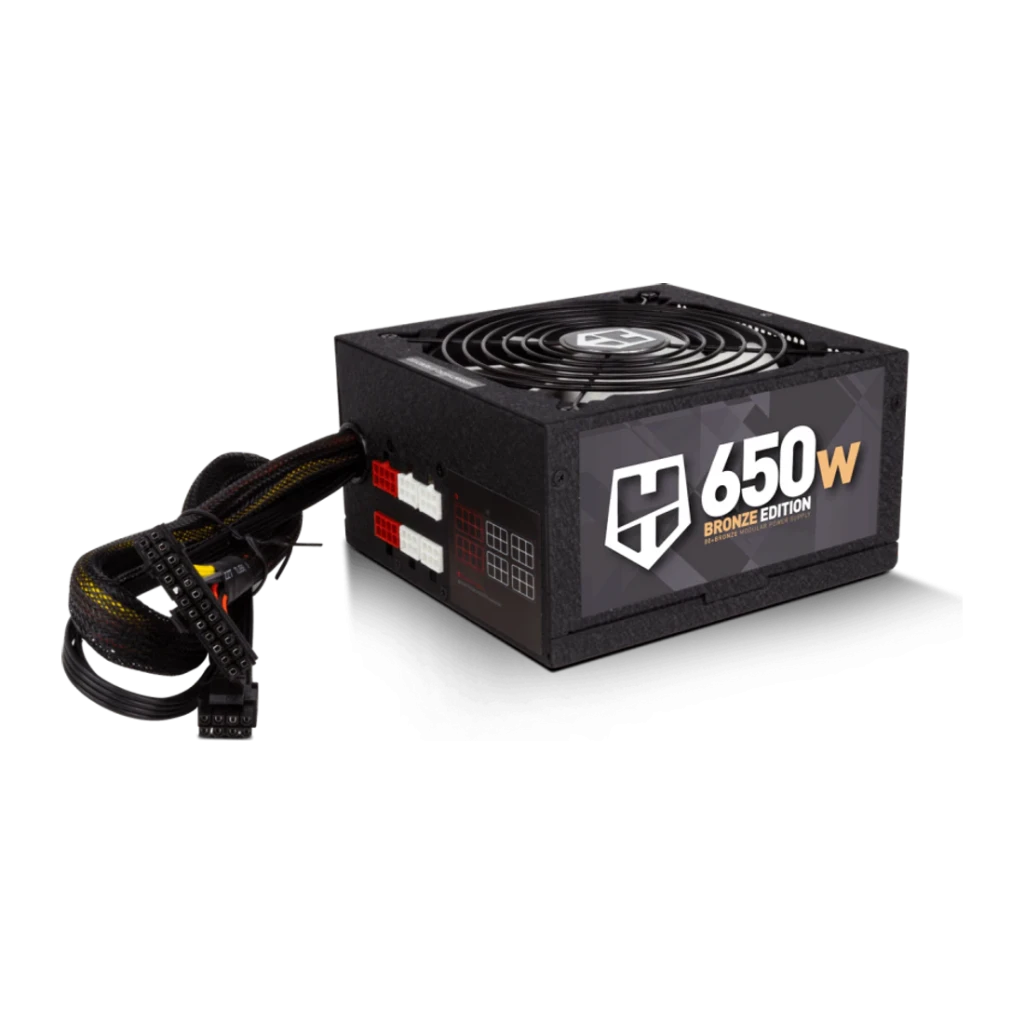 NOX Fuente de alimentación Hummer 80 650 W ATX Negro y Blanco - détail 3
