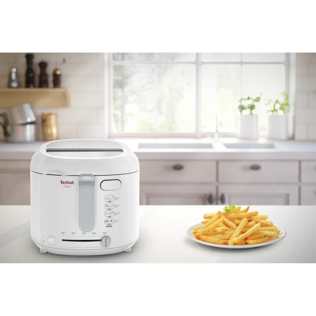 Tefal FF2031 Uno Deep Fryer blanc - détail 4