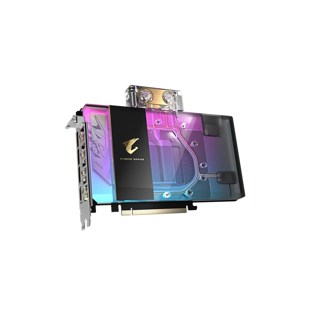 Gigabyte Tarjeta Gráfica Aorus GeForce RTX 5080 Xtreme Waterforce WB 16 GB GDDR7 noir - détail 2