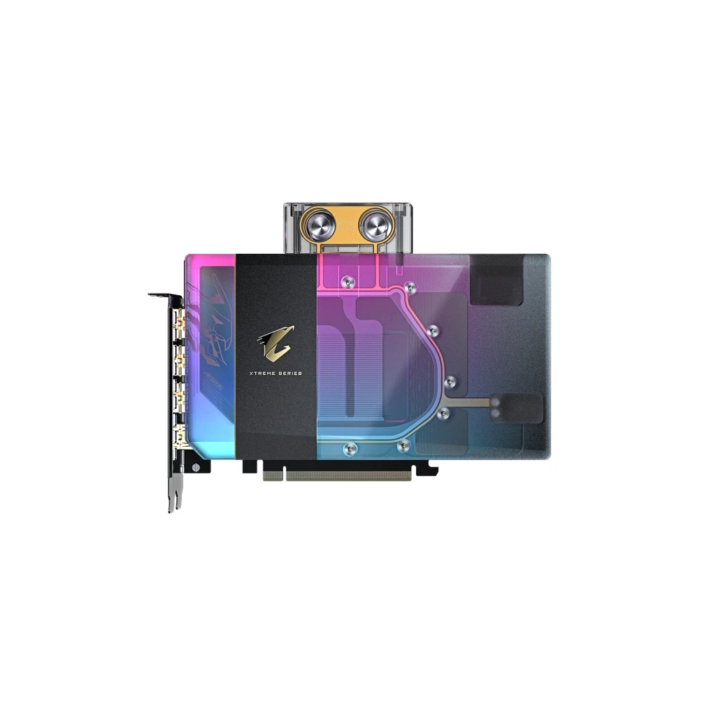 Gigabyte Tarjeta Gráfica Aorus GeForce RTX 5080 Xtreme Waterforce WB 16 GB GDDR7 noir - détail