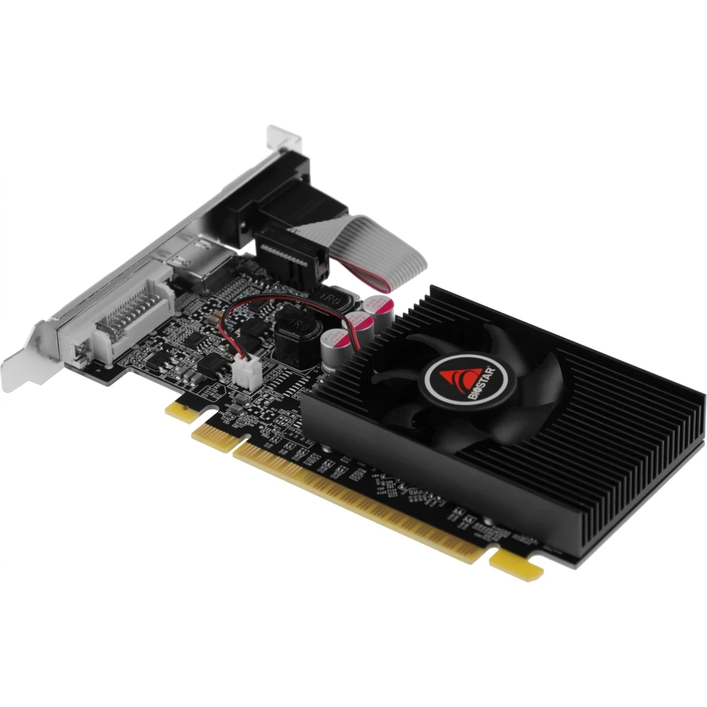Biostar Tarjeta Gráfica GeForce 210 1 GB DDR3 negro - vista principal - Ítem2