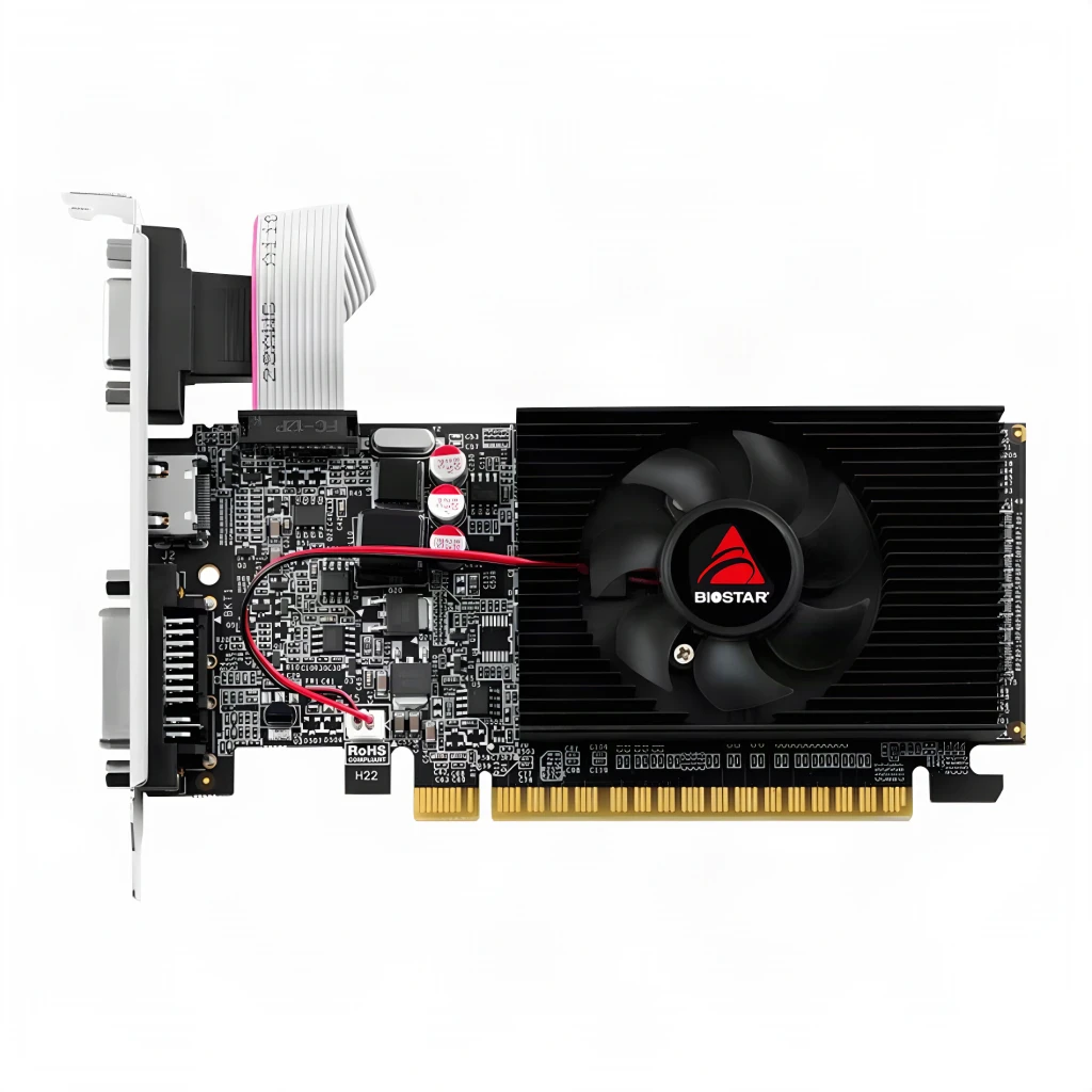 Biostar Tarjeta Gráfica GeForce 210 1 GB DDR3 negro - vista principal - Ítem1