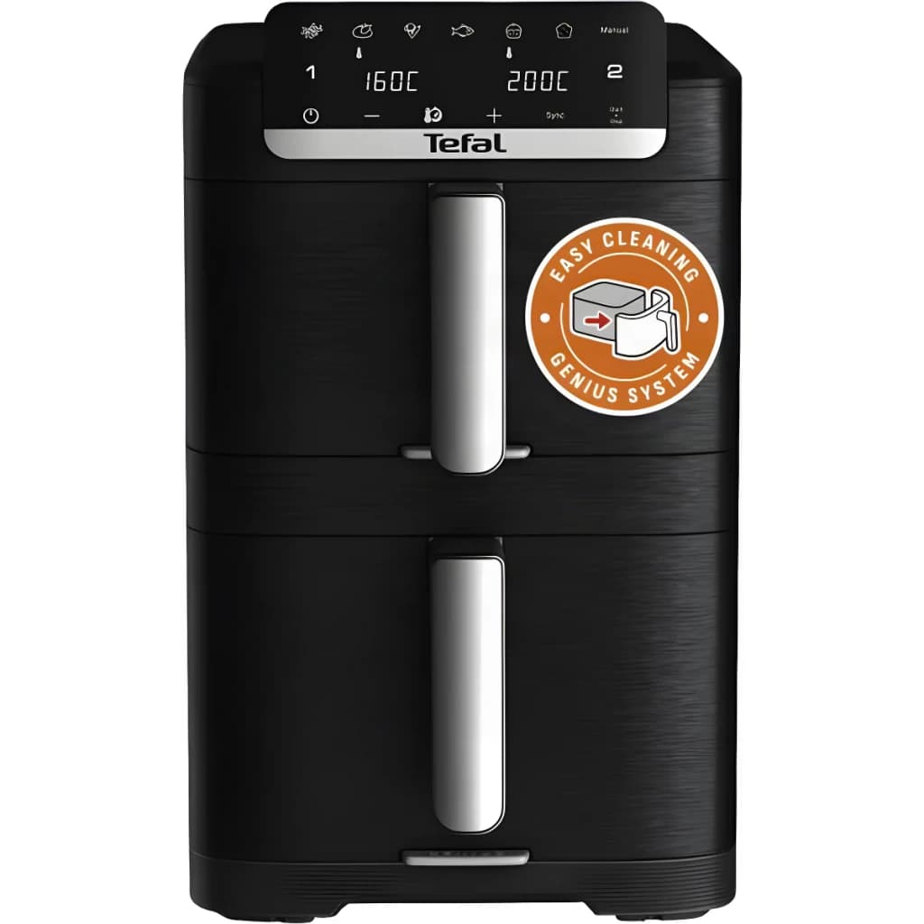 Tefal Freidora de aire EY7568 Easy Fry Crispy negro - vista principal