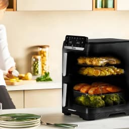 Tefal Freidora de aire EY7568 Easy Fry Crispy negro - detalle