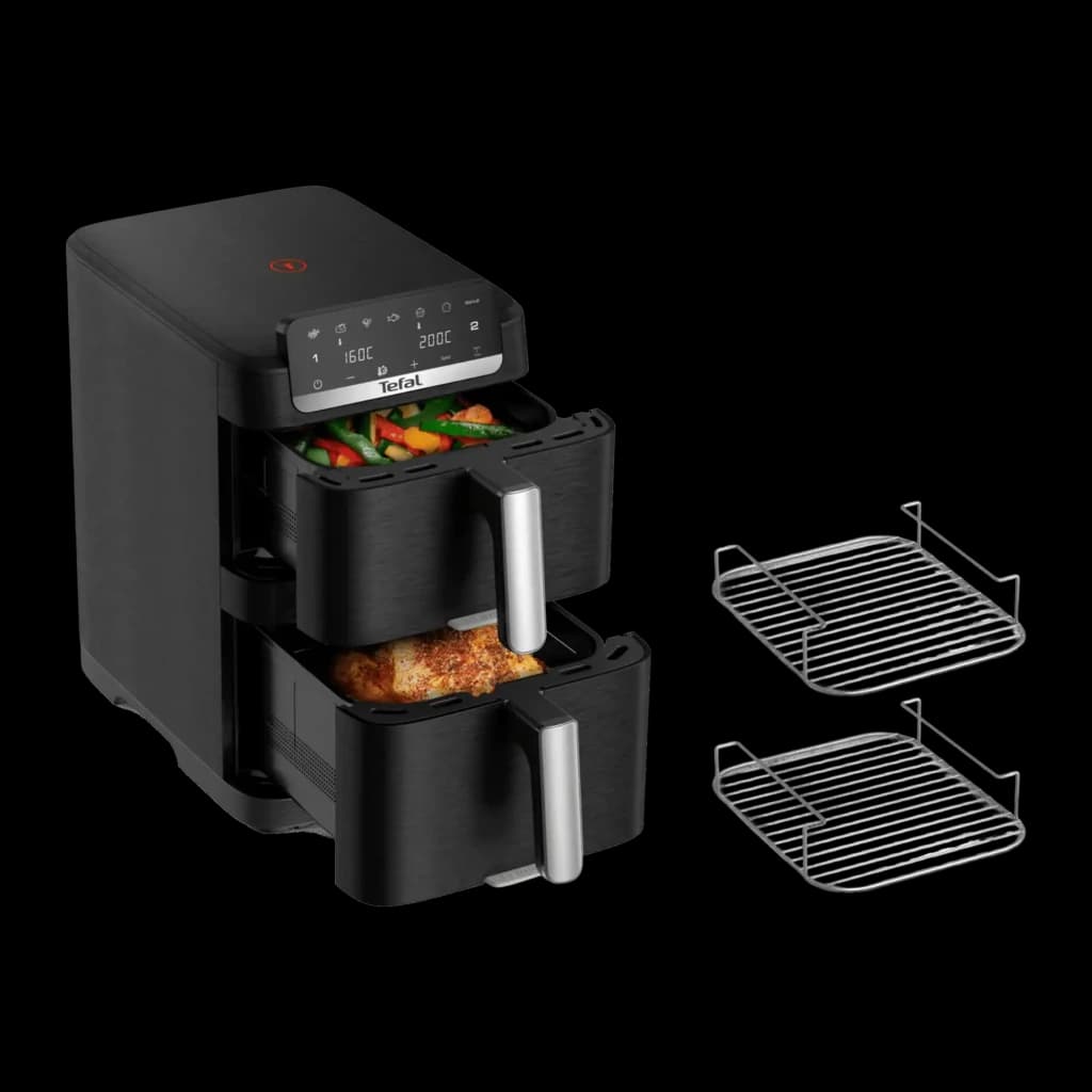 Tefal Freidora de aire EY7568 Easy Fry Crispy negro - detalle 2