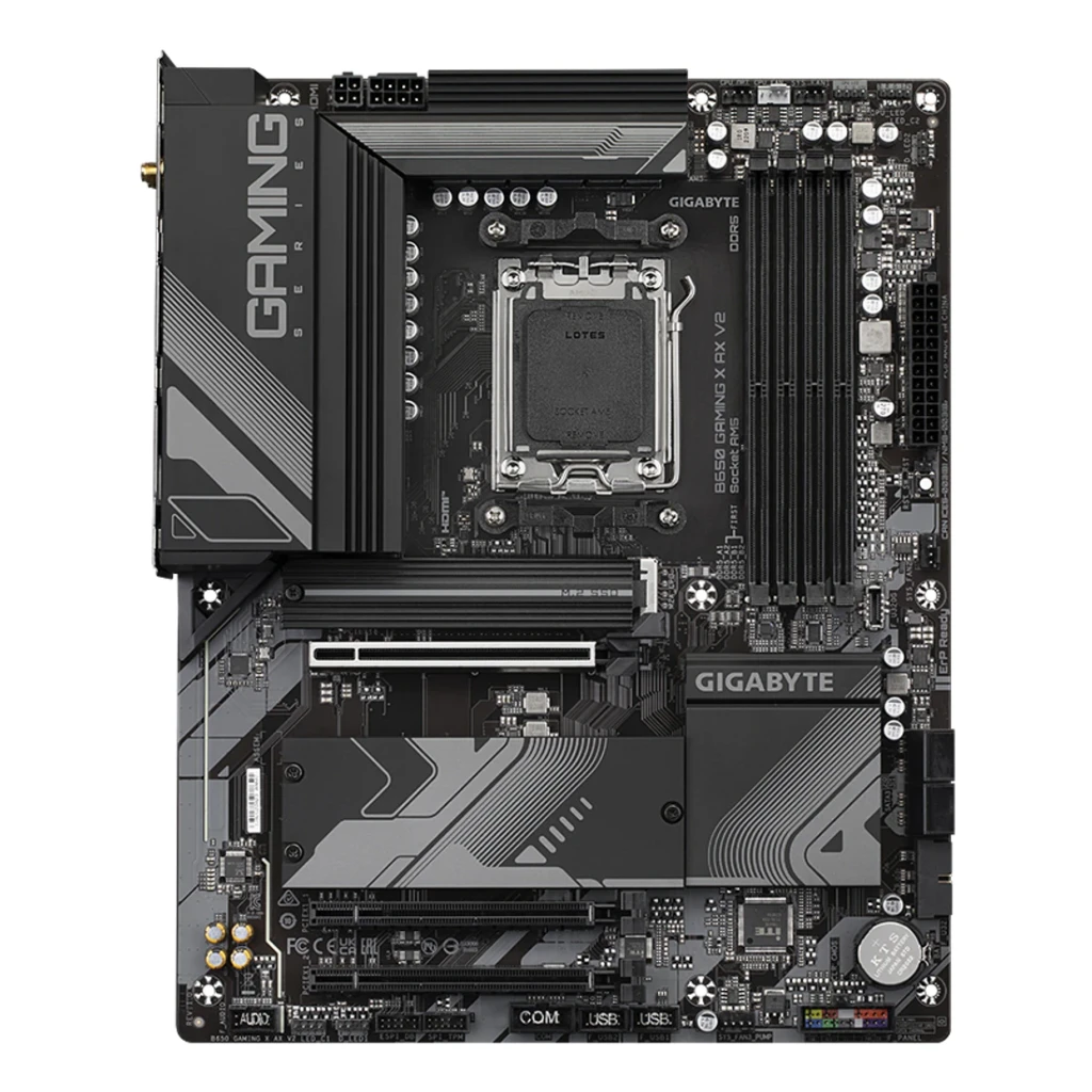 Gigabyte Placa base B650 Gaming X AX V2 negro - socket de procesador = Zócalo AM5 | solo es compatible con