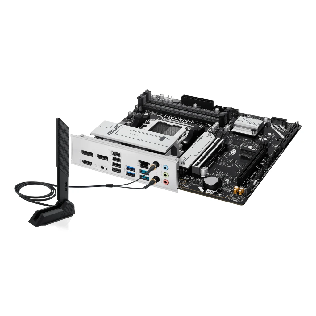 ASUS Placa base PRIME B850M-A WIFI Socket AM5 Micro-ATX DDR5 negro - detalle 2