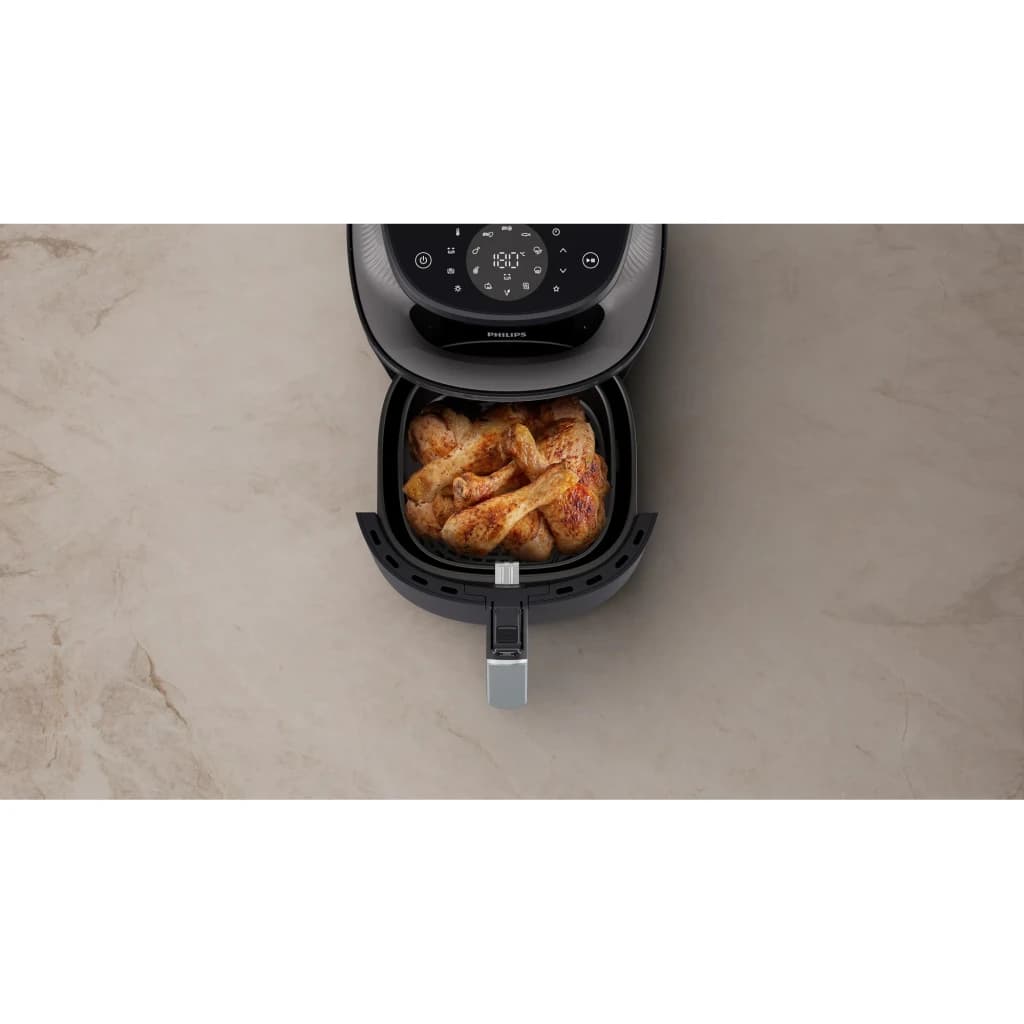 Philips Freidora de aire 3000 Series NA322/00 4,2 L Negro - partes aptas para lavavajillas = sí (cesto y bandeja extraíbles