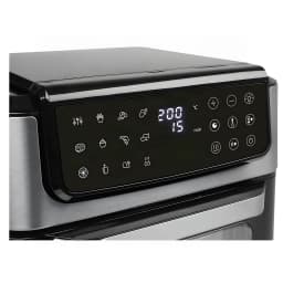 Tristar Freidora de aire 12 L 1800 W Negro/Acero inoxidable - temperatura máxima = 200 °C | cubre el rango necesario para