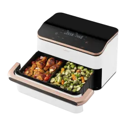 Cosori Freidora de Aire Twinfry Dual Blaze Compact branco - detalhe
