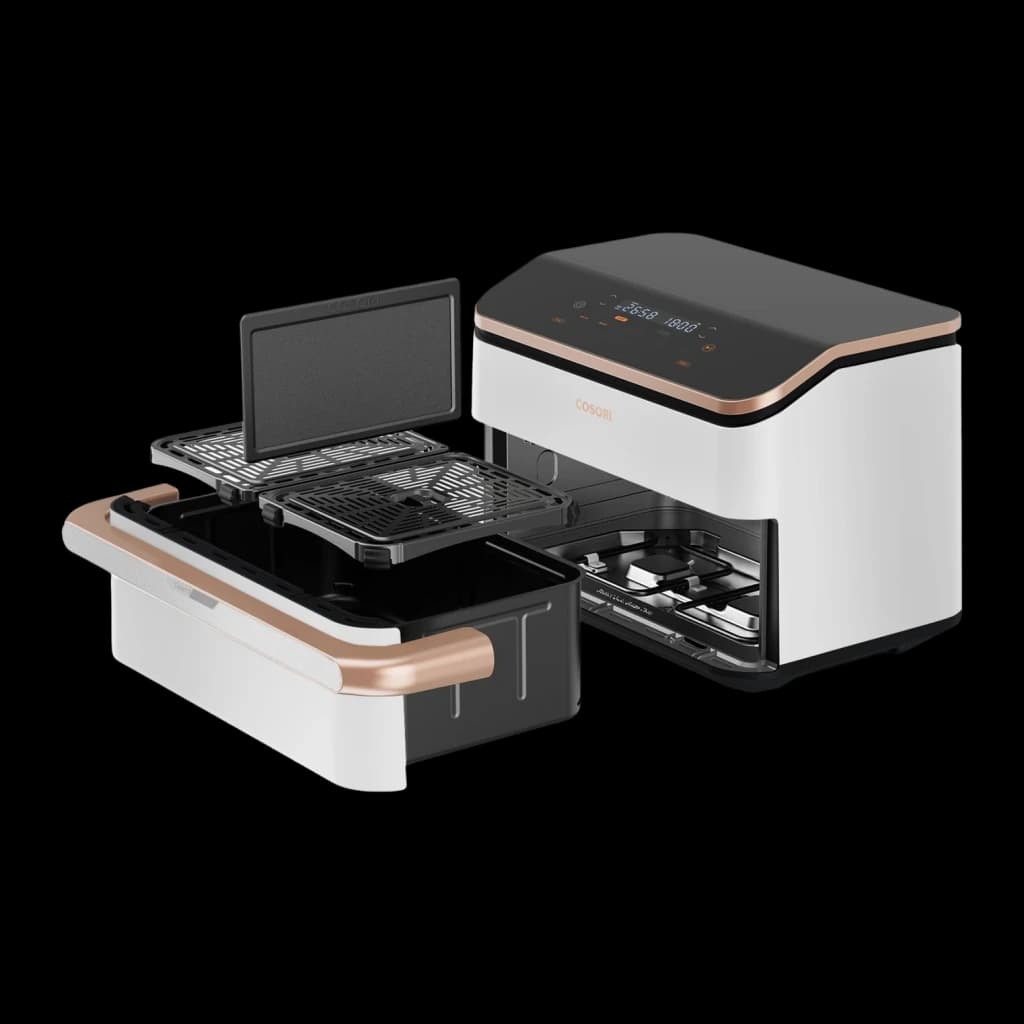 Cosori Freidora de Aire Twinfry Dual Blaze Compact branco - detalhe 3