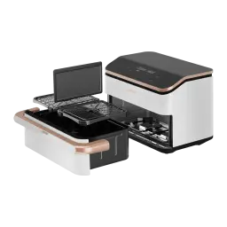 Cosori Freidora de Aire Twinfry Dual Blaze Compact branco - detalhe 3