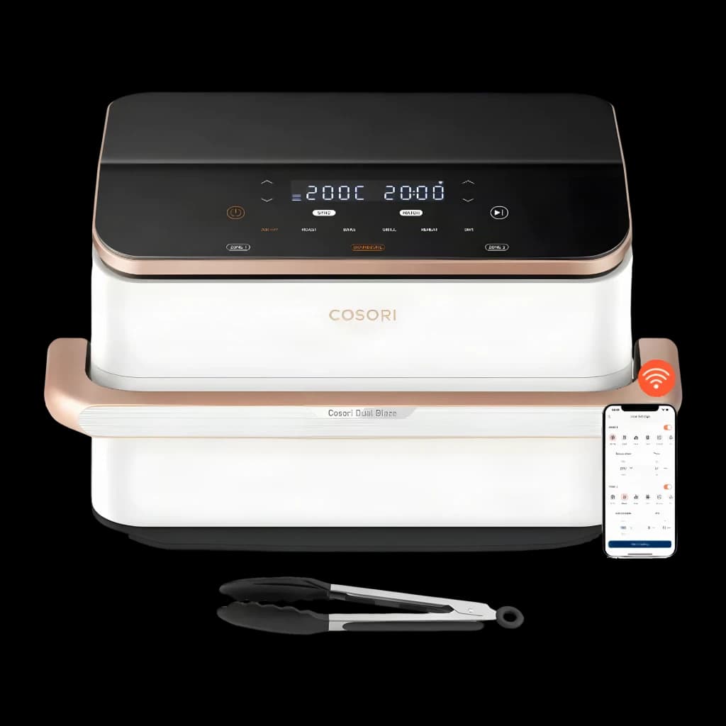 Cosori Freidora de Aire Twinfry Dual Blaze Compact branco - detalhe 2