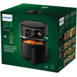 Philips Freidora de aire Airfryer Combi XXL HD9880/90 8.3L 2200W preto - detalhe 5