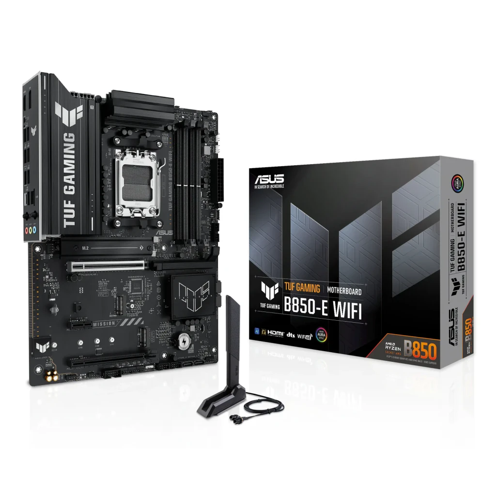 ASUS Placa base TUF Gaming B850-E WiFi negro - vista principal