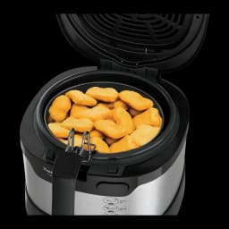 Tefal Freidora Uno FF215D Acero inoxidable/Negro - temperatura regulable de 150 °C a 190 °C | permite ajustar el calor