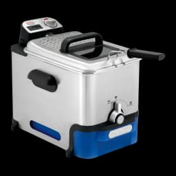 Tefal Freidora Oleoclean Pro FR8040 Inox & Design negro, acero inoxidable - vista principal