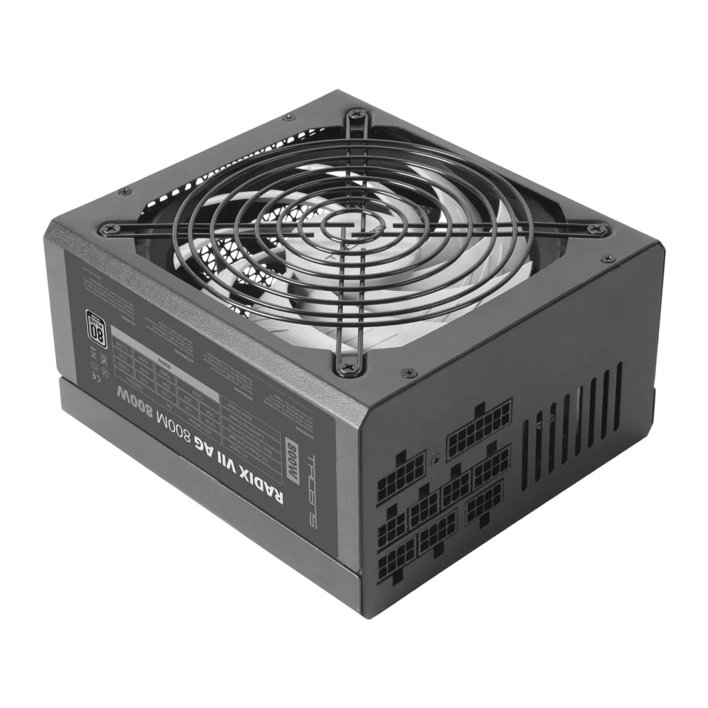 Tacens Fuente de alimentación Radix VII AG 800 800W ATX Full Modular 80Plus Silver Negro - vista principal