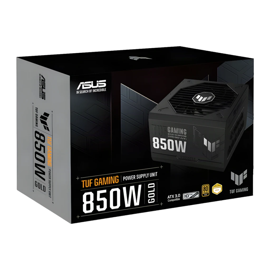 ASUS Fuente de alimentación TUF Gaming 850W Gold ATX 3.1 PCIe 5.0 Modular - detalhe 5