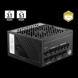 MSI Fuente de alimentación MPG A850G PCIe5 850W 80 Plus Gold Full Modular - detalhe 5
