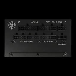 MSI Fuente de alimentación MPG A850G PCIe5 850W 80 Plus Gold Full Modular - detalhe