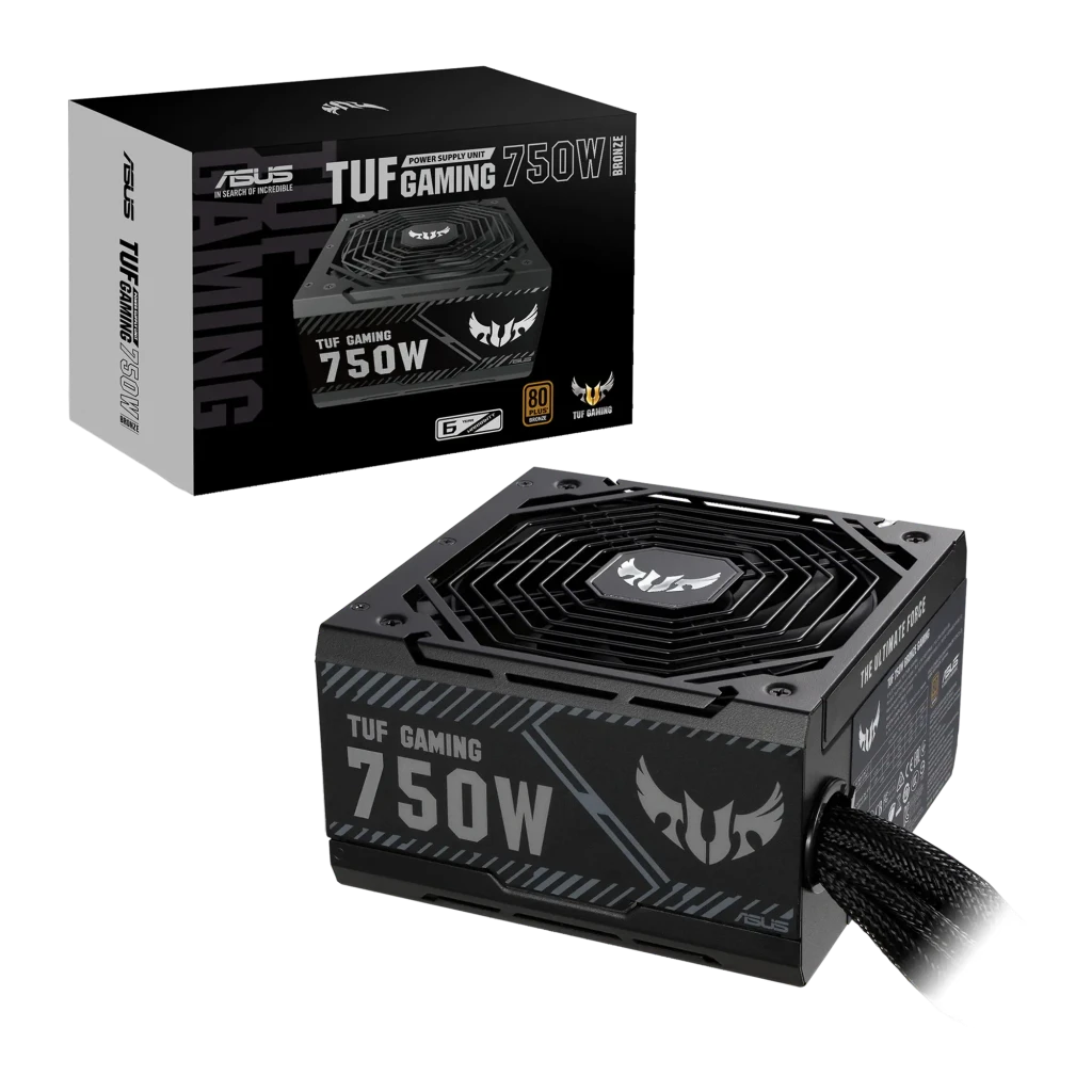 ASUS Fuente de alimentación TUF Gaming 750B 750 W 80 Plus Bronze castanho - vista principal
