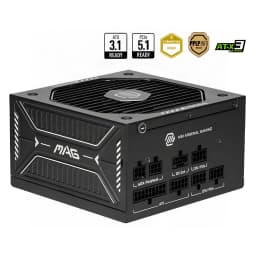 MSI Fuente de alimentación MAG A750BN 750 W 80 Plus Bronze PCIe 5.0 castanho - detalhe 5